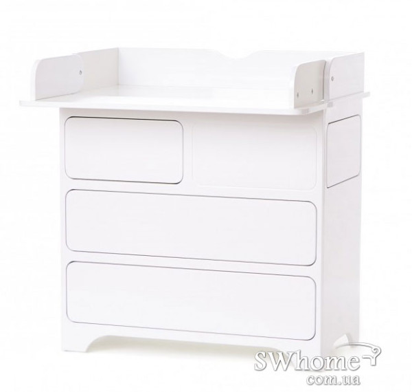 Комод пеленальный Верес Тач Лач Белый Комод пеленальный Верес Тач Лач Белый-3