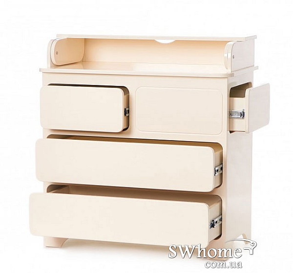 Комод пеленальный Верес Тач Лач Слоновая кость Комод пеленальный Верес Тач Лач Слоновая кость-1