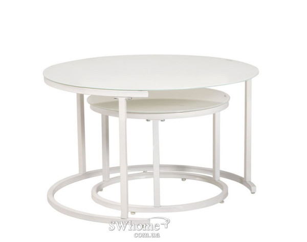 Комплект столов Vetro Mebel CS-25 Белый-3