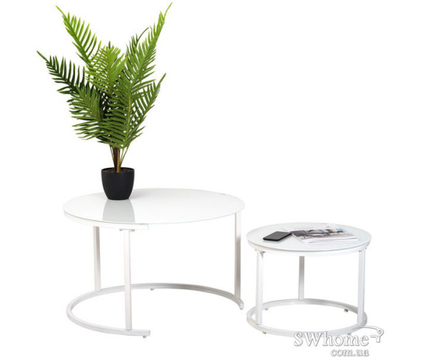 Комплект столов Vetro Mebel CS-25 Белый-4