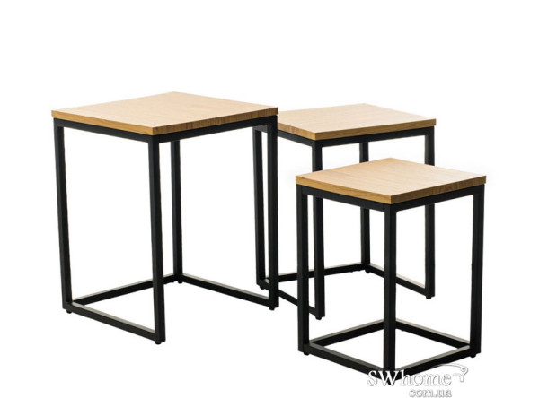 Комплект столов Vetro Mebel CS-10 Орех-0