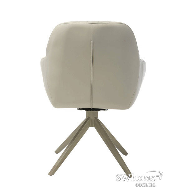 Поворотне крісло Vetro Mebel R-85 Світло-сіре-4