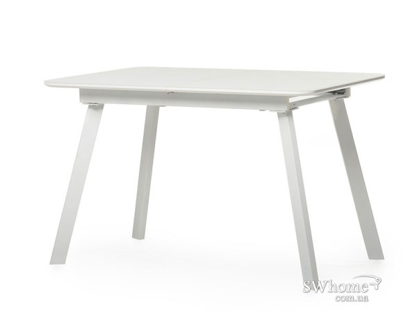 Стол раскладной обеденный Vetro Mebel TM-170 Матовый белый-2