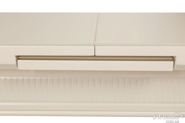 Стол раскладной обеденный Vetro Mebel TM-73 Матовый Молочный-9