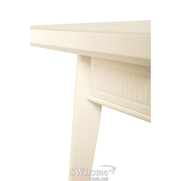 Стол раскладной обеденный Vetro Mebel TM-73 Матовый Молочный-14