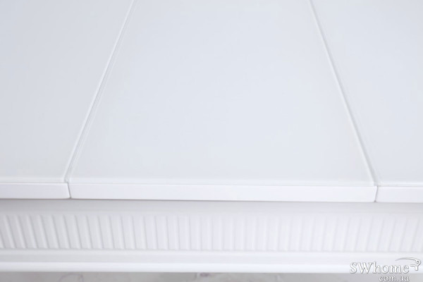 Стол раскладной обеденный Vetro Mebel TM-73 Матовый Белый-9