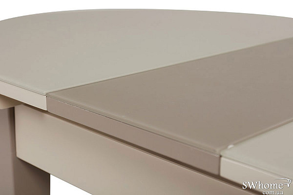 Стіл розкладний обідній Vetro Mebel TM-75 Матовий Капучіно-латте-8