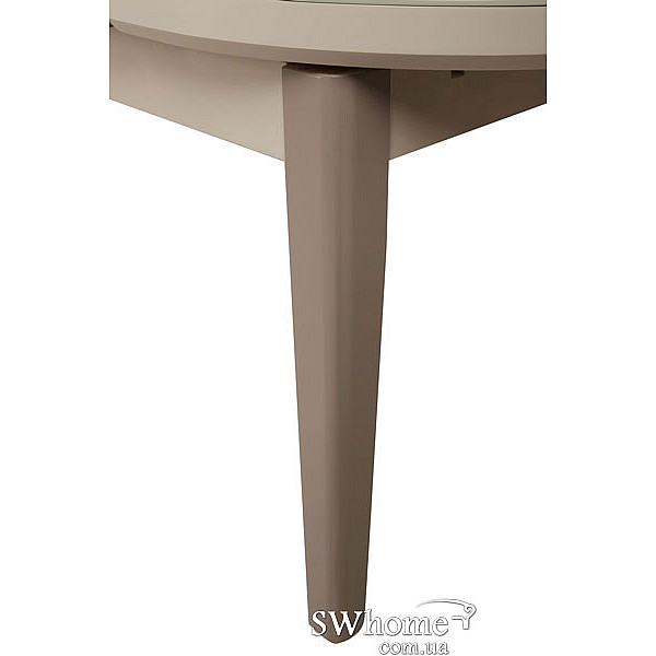 Стіл розкладний обідній Vetro Mebel TM-75 Матовий Капучіно-латте-12