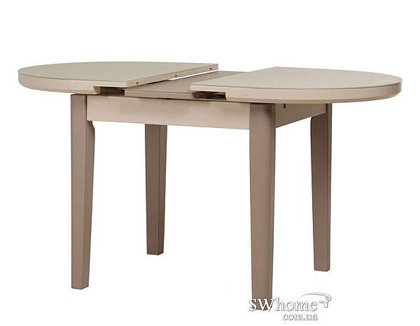 Стіл розкладний обідній Vetro Mebel TM-75 Матовий Капучіно-латте-5