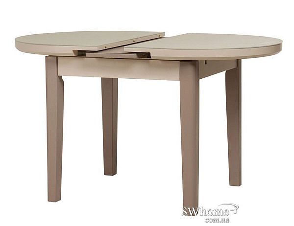 Стіл розкладний обідній Vetro Mebel TM-75 Матовий Капучіно-латте-6