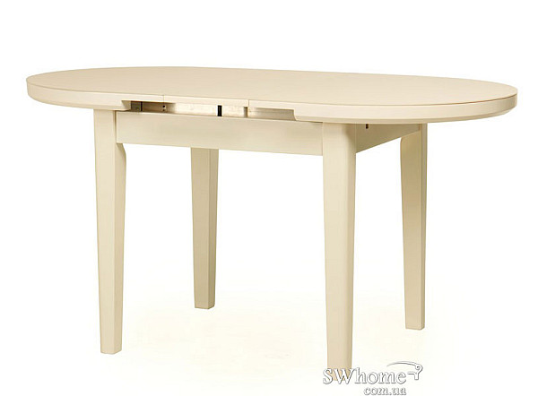 Стол раскладной обеденный Vetro Mebel TM-75 Матовый Молочный-4