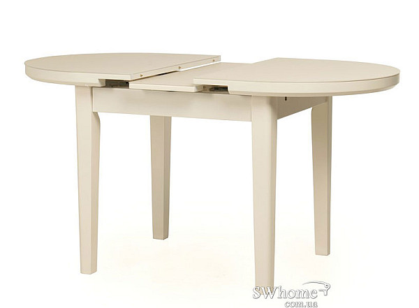 Стол раскладной обеденный Vetro Mebel TM-75 Матовый Молочный-5