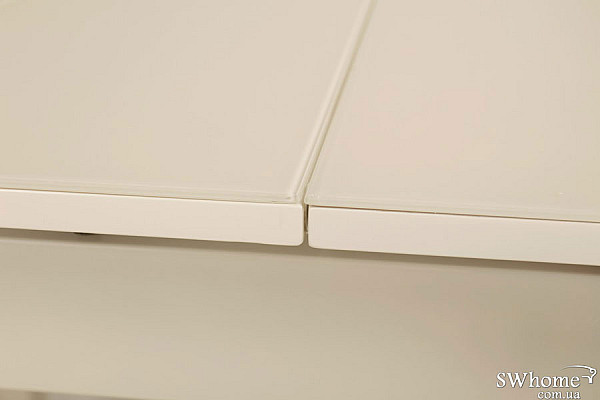 Стол раскладной обеденный Vetro Mebel TM-75 Матовый Молочный-7