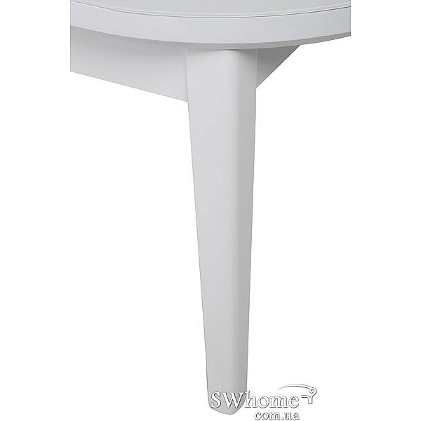 Стіл розкладний обідній Vetro Mebel TM-75 Матовий Снігово-білий-16