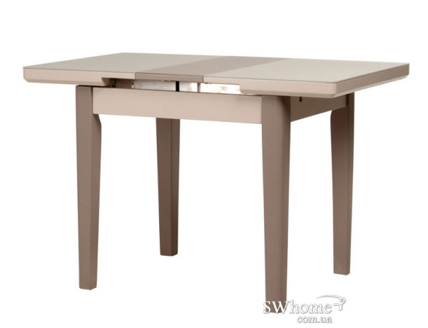 Стіл розкладний обідній Vetro Mebel TM-79 Матовий Капучіно-латте-6