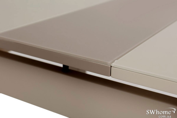 Стіл розкладний обідній Vetro Mebel TM-79 Матовий Капучіно-латте-8