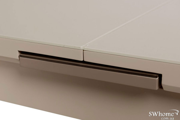 Стіл розкладний обідній Vetro Mebel TM-79 Матовий Капучіно-латте-9