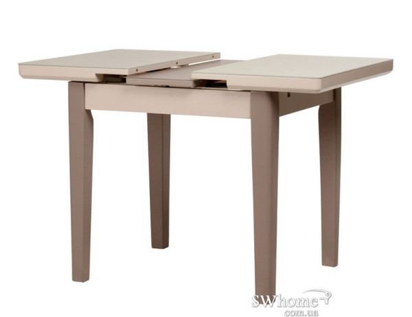 Стіл розкладний обідній Vetro Mebel TM-79 Матовий Капучіно-латте-4