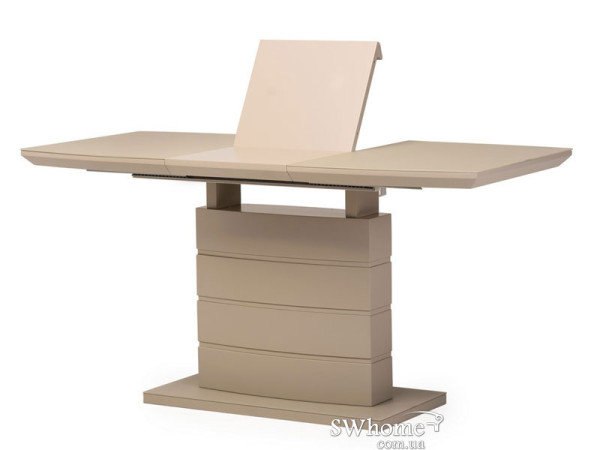 Стол раскладной обеденный Vetro Mebel TMM-50-2 Матовый Капучино-2