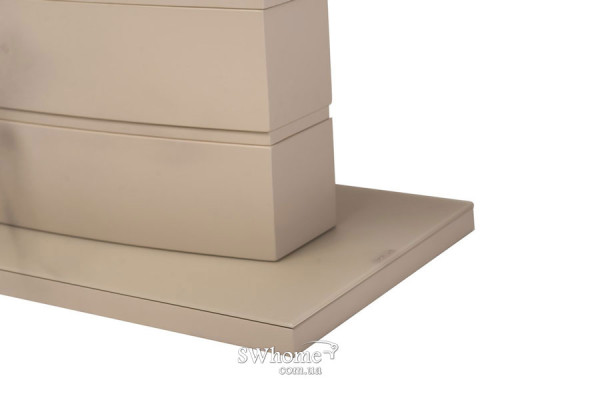 Стол раскладной обеденный Vetro Mebel TMM-50-2 Матовый Капучино-9