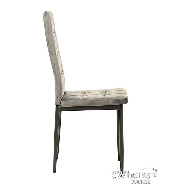 Стілець Vetro Mebel N-66-2 Сірий вельвет-2