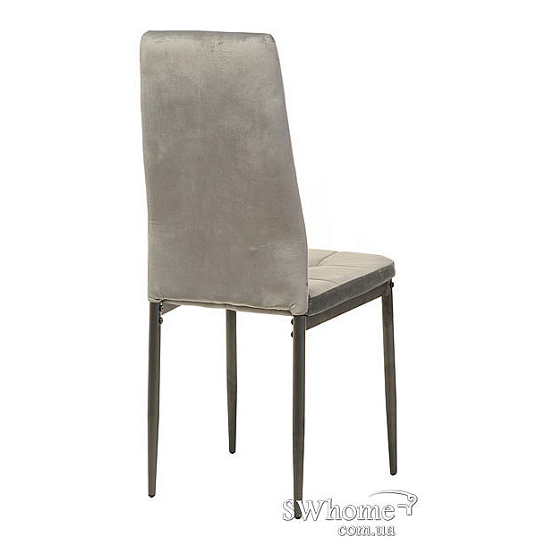 Стілець Vetro Mebel N-66-2 Сірий вельвет-3