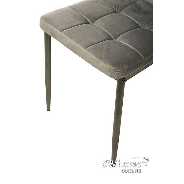Стілець Vetro Mebel N-66-2 Сірий вельвет-7