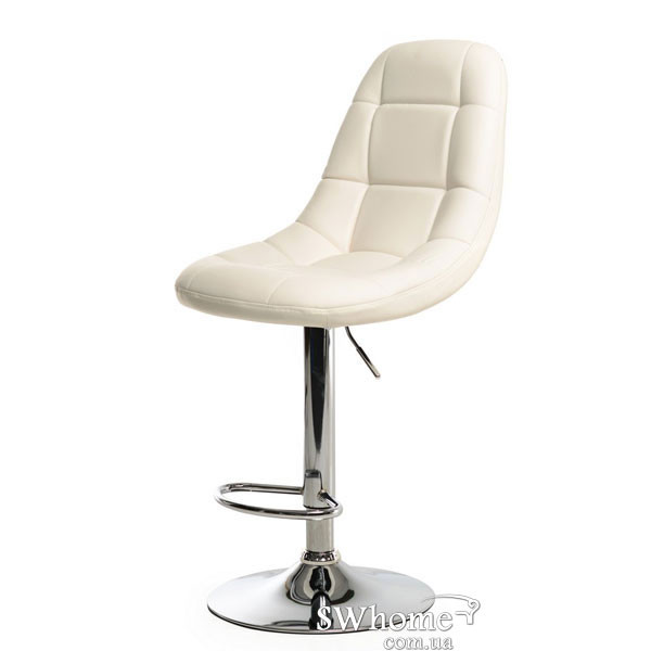 Стілець барний Vetro Mebel B-45 Білий-1