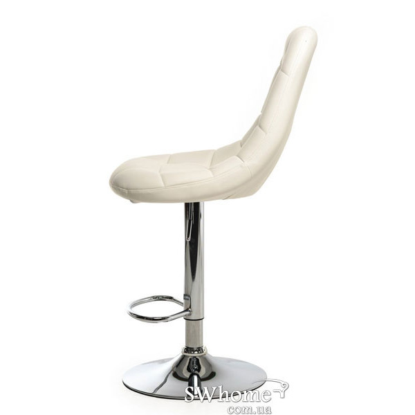 Стілець барний Vetro Mebel B-45 Білий-3