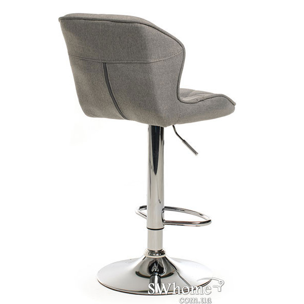 Барний стілець Vetro Mebel B-70 Сірий тканина-4