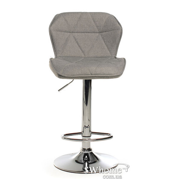 Барний стілець Vetro Mebel B-70 Сірий тканина-2