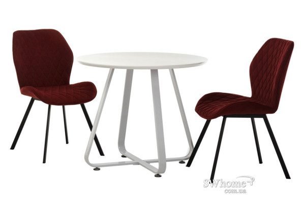 Раскладной обеденный стол Vetro Mebel TM-51-1 Белый-0