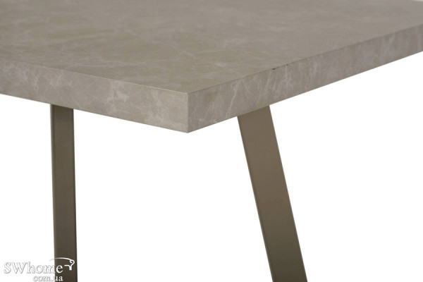 Розкладний обідній стіл Vetro Mebel TM-160 Крема маре-8