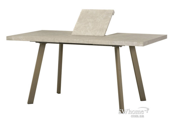 Розкладний обідній стіл Vetro Mebel TM-160 Крема маре-5