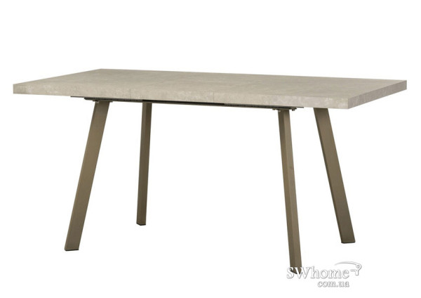 Розкладний обідній стіл Vetro Mebel TM-160 Крема маре-6