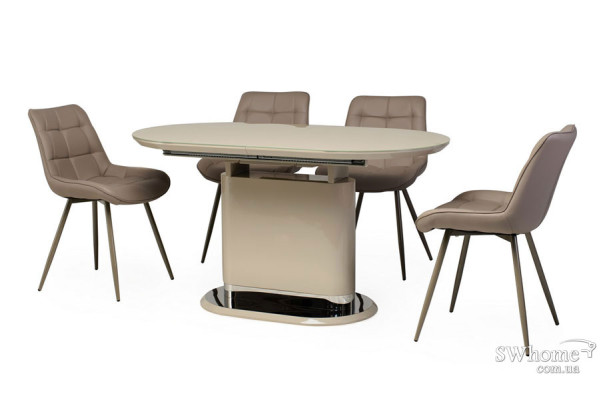 Стол раскладной обеденный Vetro Mebel TM-56 Капучино-1