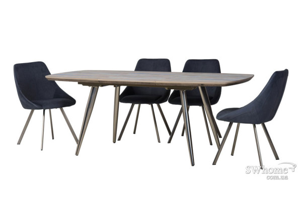 Раскладной обеденный стол Vetro Mebel TML-640 Прованс-5