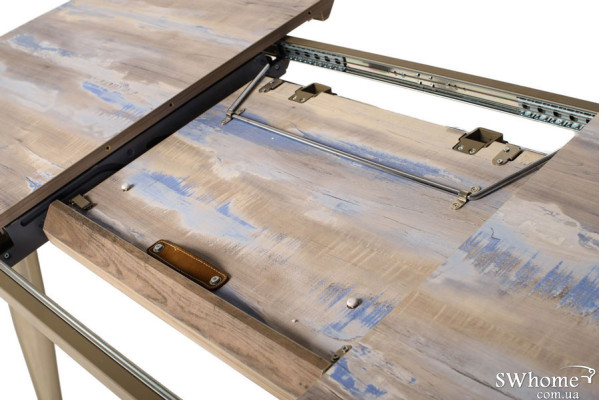 Раскладной обеденный стол Vetro Mebel TML-640 Прованс-7