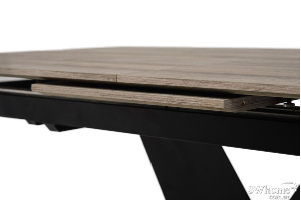 Раскладной обеденный стол Vetro Mebel ТМL-680 Пепельный дуб-8