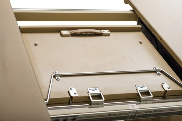 Стол раскладной обеденный Vetro Mebel TML-760 Матовый Капучино-4