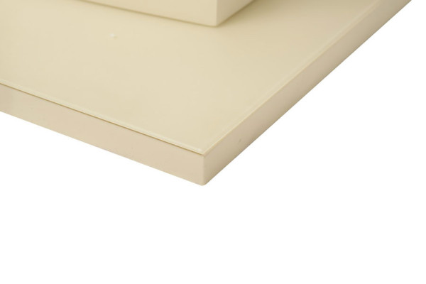 Стол раскладной обеденный Vetro Mebel TMM-50-1 Матовый Молочный-9