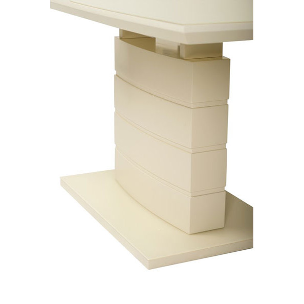 Стол раскладной обеденный Vetro Mebel TMM-50-1 Матовый Молочный-10