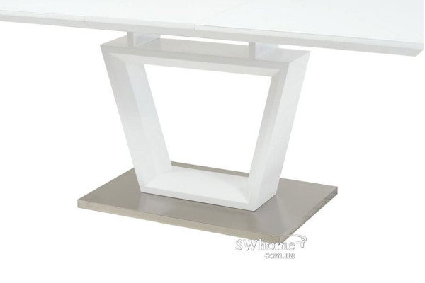 Стол раскладной обеденный Vetro Mebel TMM-51-1 Матовый Белый-8