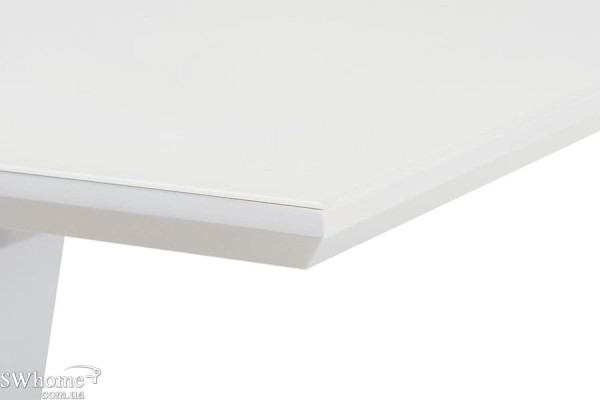 Стол раскладной обеденный Vetro Mebel TMM-51-1 Матовый Белый-7