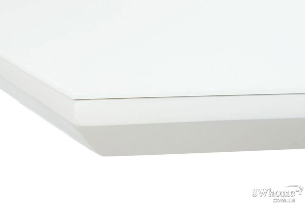 Стол раскладной обеденный Vetro Mebel TMM-51-1 Матовый Белый-6