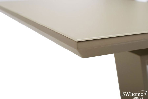Стіл розкладний обідній Vetro Mebel TMM-51-1 Матовий Капучіно-3