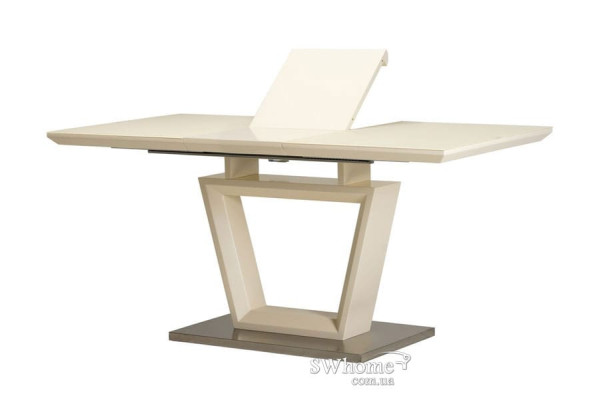 Стол раскладной обеденный Vetro Mebel TMM-51-1 Матовый Молочный-4