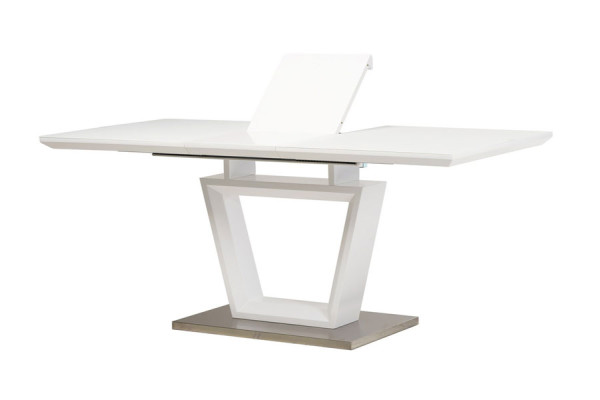 Стіл розкладний обідній Vetro Mebel TMM-51 Матовий Білий-2