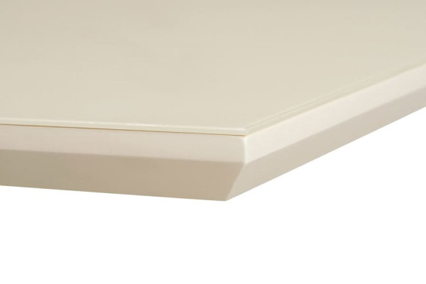 Стіл розкладний обідній Vetro Mebel TMM-51 Матовий Молочний-9