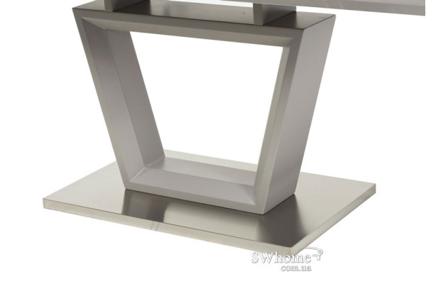 Стіл розкладний обідній Vetro Mebel TMM-51 Матовий Сірий-9